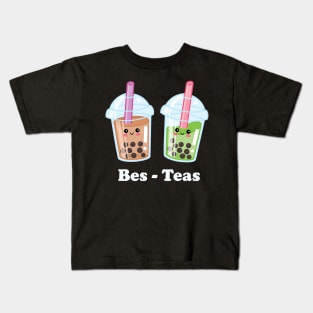 Cute Boba Bes-Teas Kids T-Shirt